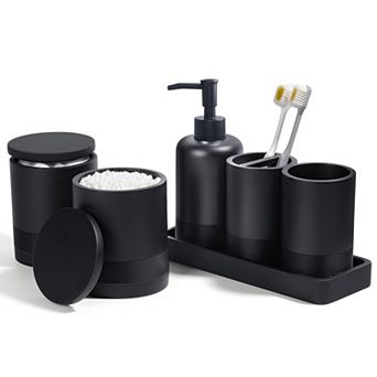 Bathroom Accessories Set 6 pc Organizer