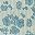 Corduroy Blue Flower