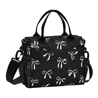 Bow Lunch Bag Women Tote Office School