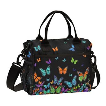 Bow Lunch Bag Women Tote Office School