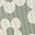 Beige Green Flowers