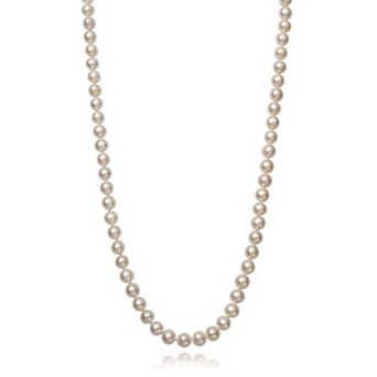Velori Sterling Silver AA Freshwater Cultured Pearl Necklace