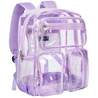 Heavy Duty Transparent Bookbag College Work Festival