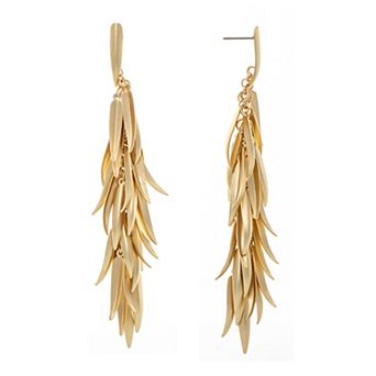 Rivka Friedman Satin Chili Statement Earrings