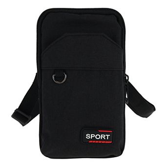 1Set Double Layer Fanny Pack Storage Pouch for Daily