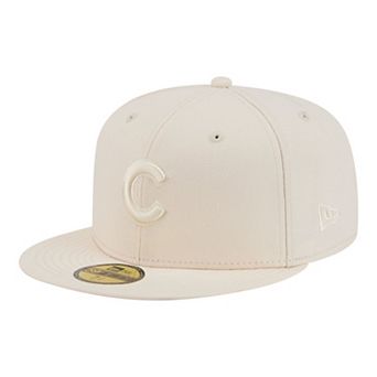 Men's New Era Cream Chicago Cubs Color Pack 59FIFTY Fitted Hat