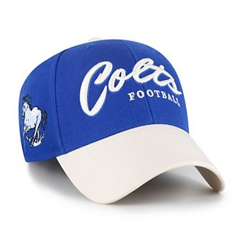 Men's '47 Royal Indianapolis Colts Throwback MVP Adjustable Hat