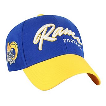 Men's '47 Royal Los Angeles Rams Throwback MVP Adjustable Hat