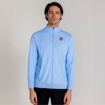 Men's Redvanly Light Blue Chicago Cubs Wilder Full-Zip Jacket
