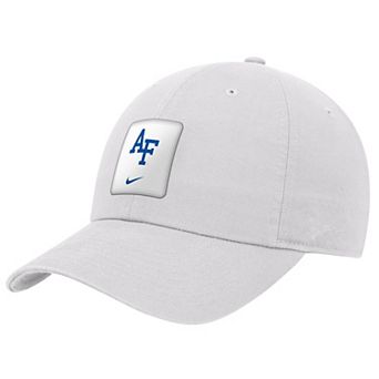 Men's Nike White Air Force Falcons 2026 On-Field Club Adjustable Hat