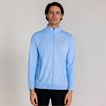 Men's Redvanly Light Blue New York Yankees Wilder Full-Zip Jacket