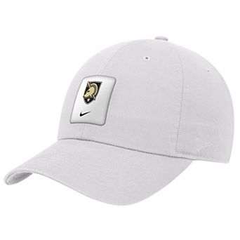 Men's Nike White Army Black Knights 2026 On-Field Club Adjustable Hat