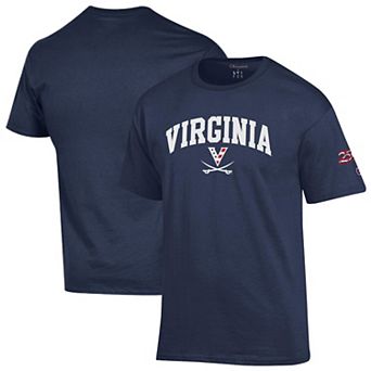 Men's Champion Navy Virginia Cavaliers Americana 250th Arch T-Shirt
