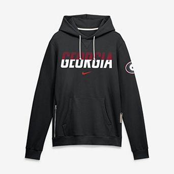 Men's Nike Black Georgia Bulldogs 2026 Sideline Standard Issue Dri-FIT Hoodie