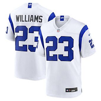 Men's Nike Kyren Williams Los Angeles Rams Fearsome White Game Jersey