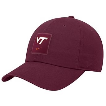 Men's Nike Maroon Virginia Tech Hokies 2026 On-Field Club Adjustable Hat