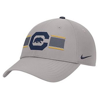 Men's Nike Gray Cal Bears Ripstop Dri-FIT Adjustable Hat