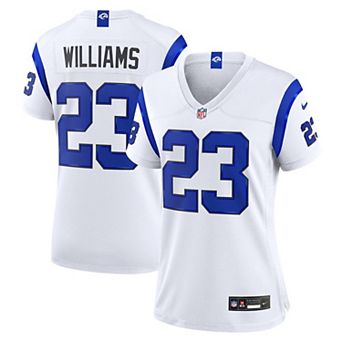 Women's Nike Kyren Williams Los Angeles Rams Fearsome White Game Jersey