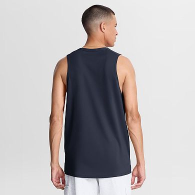 Men's Nike Navy Houston Texans Kickoff Miler Dri-FIT Tank​ Top