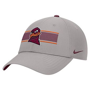 Men's Nike Gray Virginia Tech Hokies Ripstop Dri-FIT Adjustable Hat