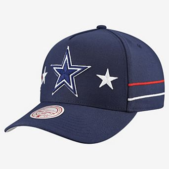 Men's Mitchell & Ness Navy Dallas Cowboys America's Team Pro Pinch Snapback Hat
