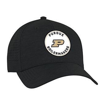 Unisex Ahead Black Purdue Boilermakers Brezo Adjustable Hat