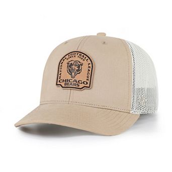 Men's '47 Khaki Chicago Bears Bonehide Trucker Adjustable Hat