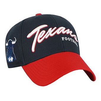 Men's '47 Navy Houston Texans Throwback MVP Adjustable Hat