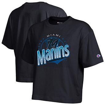 Women's Champion Black Miami Marlins All-Star T-Shirt