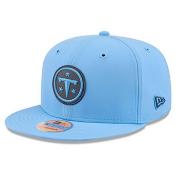 Men's New Era Light Blue Tennessee Titans 2026 Sideline 9FIFTY Snapback Hat