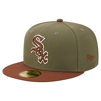 Men's New Era Olive/Brown Chicago White Sox Color Pack 59FIFTY Fitted Hat