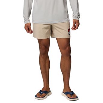 Men's Columbia Natural Georgia Bulldogs PFG Terminal Roamer™ Omni-Shade™ Stretch Shorts
