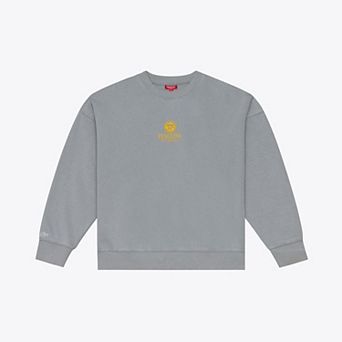 Women's Mitchell & Ness Gray Pittsburgh Penguins Core Essentials Sweatshirt