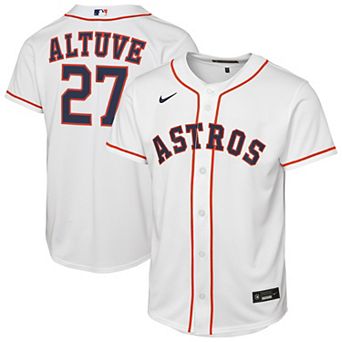 Youth Nike Jose Altuve White Houston Astros Home Replica Jersey
