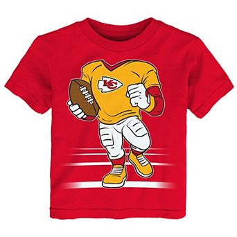 Toddler Outerstuff Red Kansas City Chiefs Game Fit T-Shirt