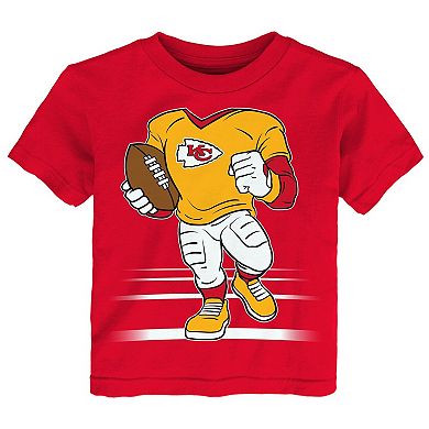 Toddler Outerstuff Red Kansas City Chiefs Game Fit T-Shirt