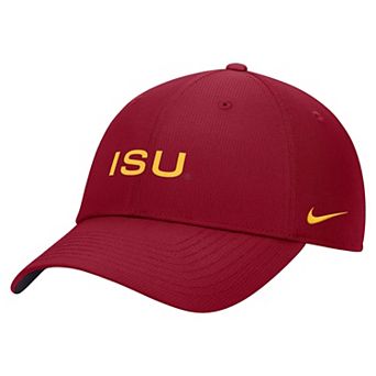 Men's Nike Cardinal Iowa State Cyclones 2026 Sideline Ripstop Dri-FIT Adjustable Hat