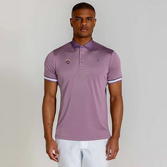 Men's Redvanly Purple New York Mets Cromac Pique Polo