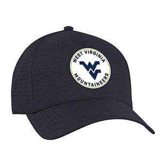 Unisex Ahead Navy West Virginia Mountaineers Brezo Adjustable Hat