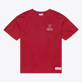 Men's Mitchell & Ness Garnet Florida State Seminoles Core Icon T-Shirt