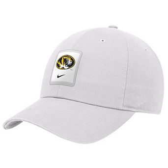 Men's Nike White Missouri Tigers 2026 On-Field Club Adjustable Hat