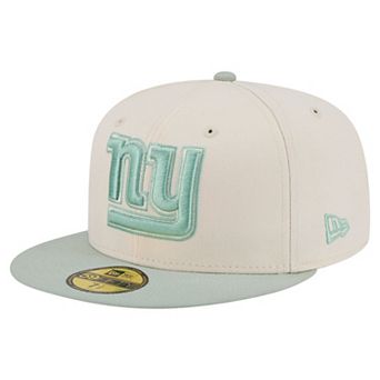 Men's New Era Cream/Light Green New York Giants Color Pack 59FIFTY Fitted Hat