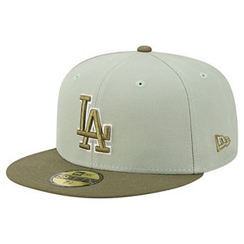 Men's New Era Green/Olive Los Angeles Dodgers Color Pack 59FIFTY Fitted Hat