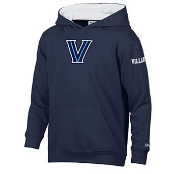 Youth Champion Navy/White Villanova Wildcats Volume Fleece Hoodie