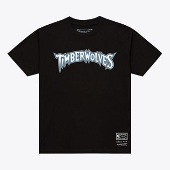 Women's Mitchell & Ness Black Minnesota Timberwolves Classic T-Shirt