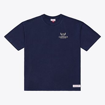 Men's Mitchell & Ness Navy Washington Capitals Core Essentials T-Shirt