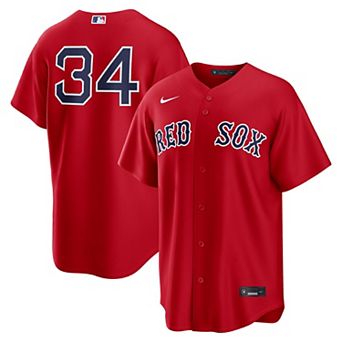 Men's Nike David Ortiz Red Boston Red Sox Alternate Replica Jersey