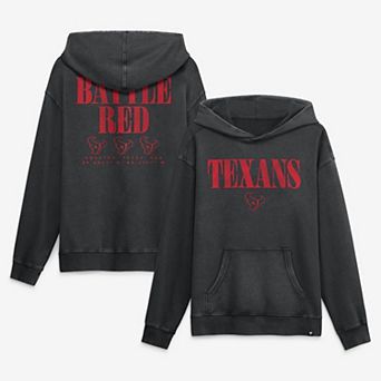 Men's Fanatics Black Houston Texans Relaxed Intense Rivalry French Terry Hoodie