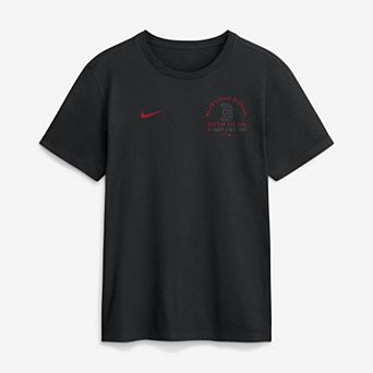 Men's Nike Black Boston Red Sox Split Logo T-Shirt