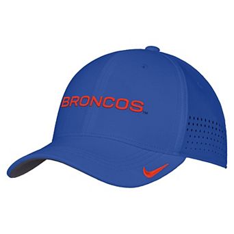 Men's Nike Royal Boise State Broncos 2026 On-Field AeroBill SwooshFlex Dri-FIT Hat